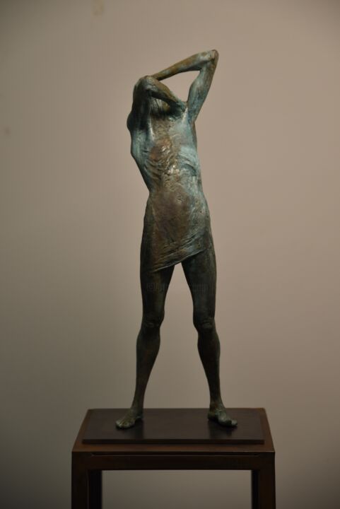 Sculpture titled "Untitle nr2." by Ferenc Monostori, Original Artwork, Bronze