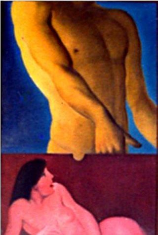 Pintura intitulada "o-corpo-13.jpg" por Fernando Barreto, Obras de arte originais, Óleo