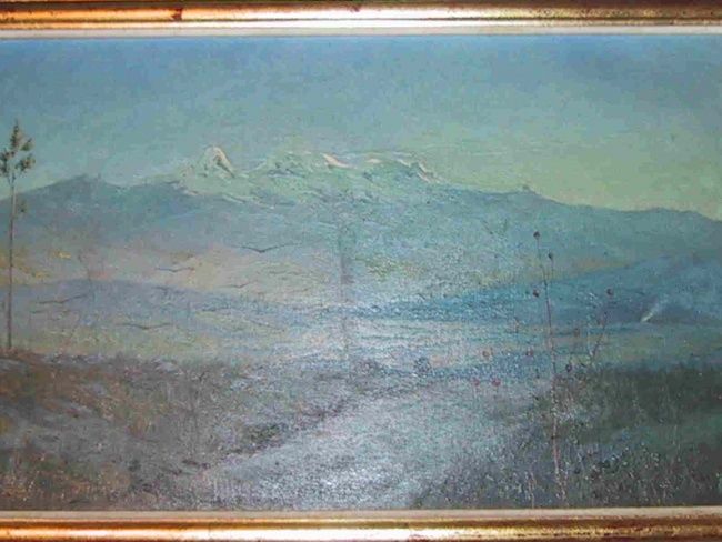 Painting titled "Iztlaccíhuatl" by Fernando Best Pontones, Original Artwork