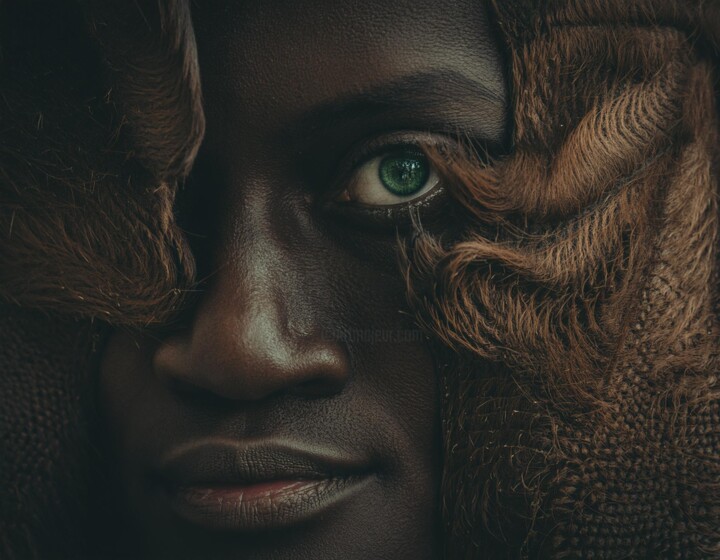 数字艺术 标题为“Aborigen” 由Fernando David Amador De Paz, 原创艺术品, AI生成的图像