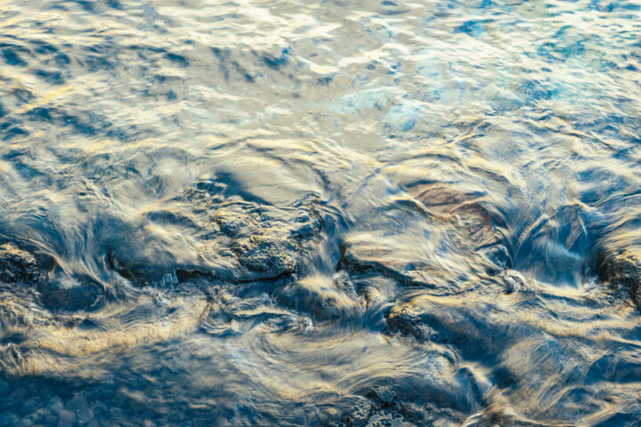 摄影 标题为“sea ​​abstraction” 由Fernando David Amador De Paz, 原创艺术品, 数码摄影