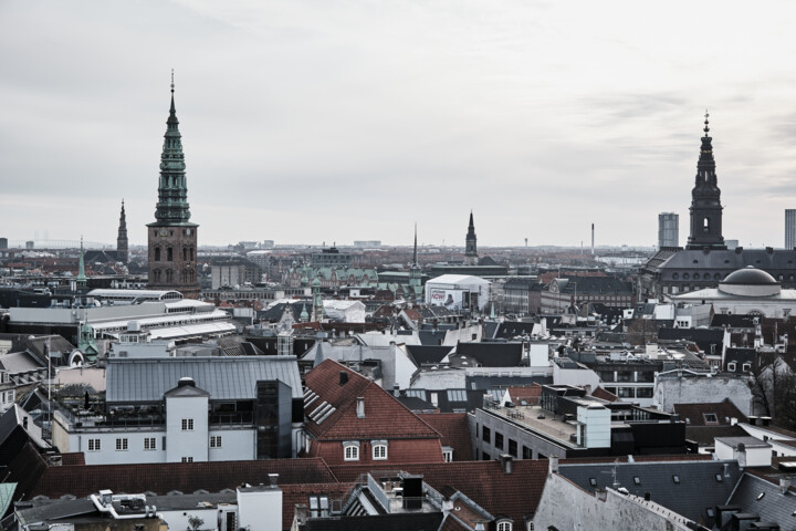 Fotografia intitolato "Copenhagen city" da Fernando David Amador De Paz, Opera d'arte originale, Fotografia digitale