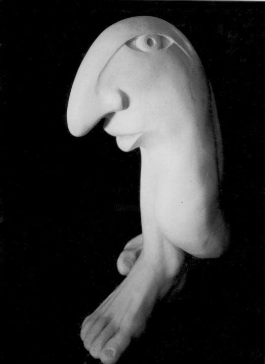 Sculptuur getiteld "NARCISO" door Fernando Navajas Seco, Origineel Kunstwerk, Anders