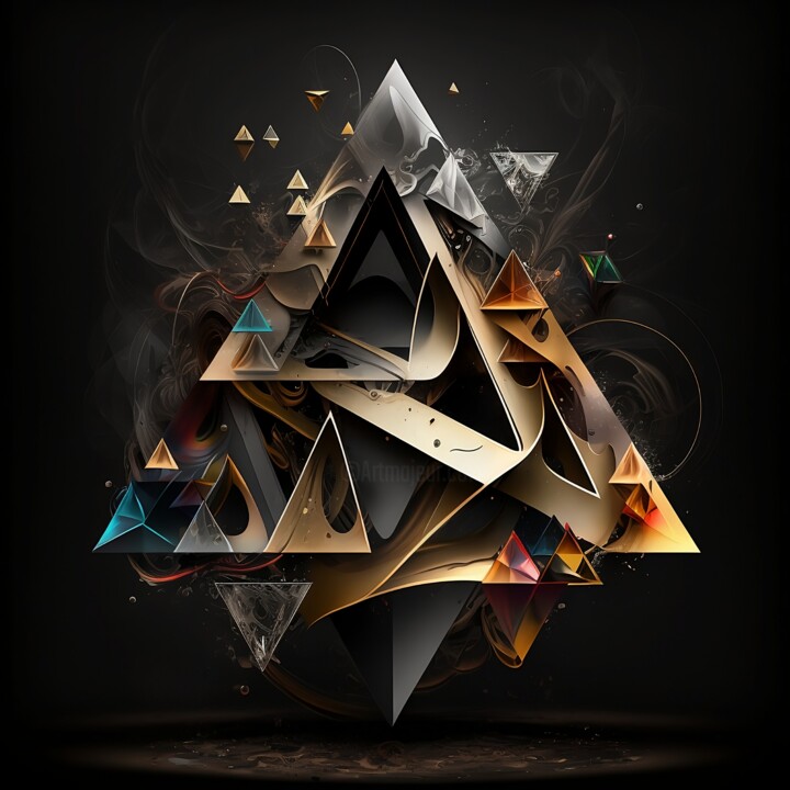 Digital Arts titled "PRISM" by Fernex, Original Artwork, AI generated image