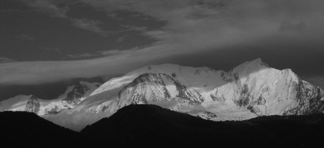 Photography titled "Dome du Gouter" by Francois-Henri Louchet, Original Artwork