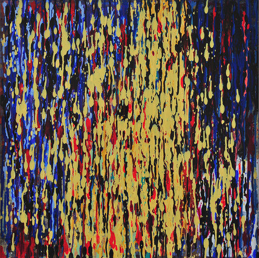 Painting titled "Sans Titre XI" by Georges Fho Madison, Original Art, Acrylic
