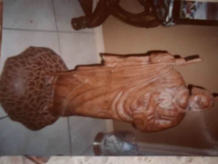 Sculpture titled "san judas" by J Aguirre, Original Art,