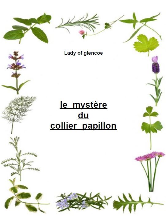 Рисунок под названием "Le mystère du colli…" - Fifi Au Jardin, Подлинное произведение искусства, Карандаш