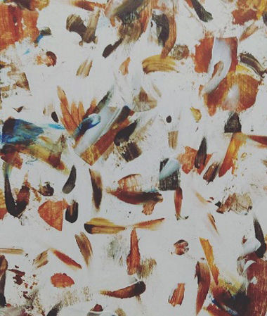 Картина под названием "Decorative pizza" - Fırat Gümüşan (Fia), Подлинное произведение искусства, Акрил