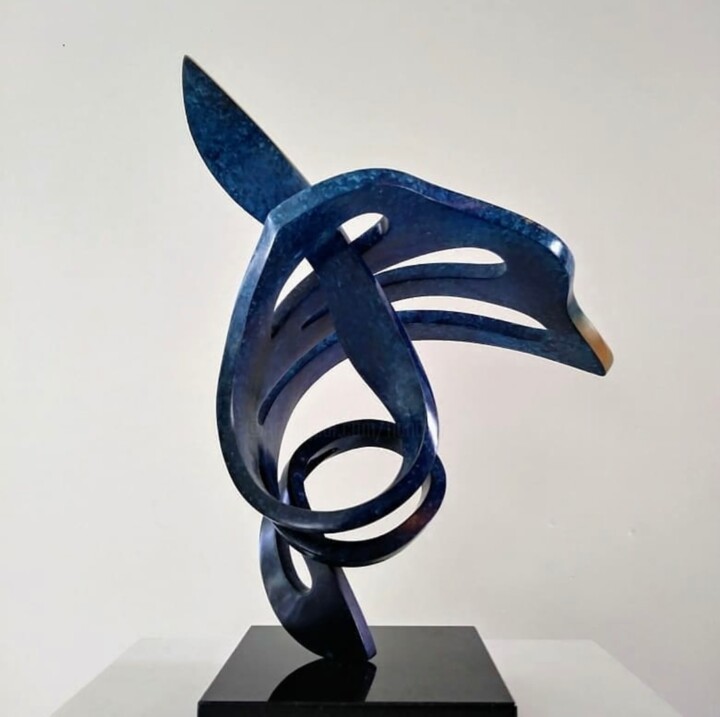 Sculpture titled "''Surf''" by Flandez, Original Artwork, Bronze