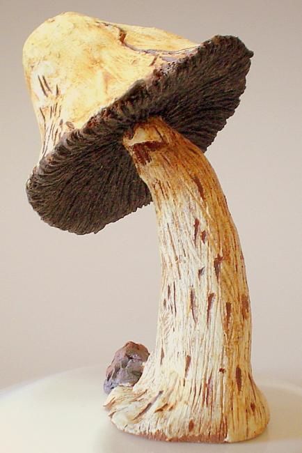 Sculpture titled "Mushroom, Med. 2010" by Sharon Comstock, Original Artwork