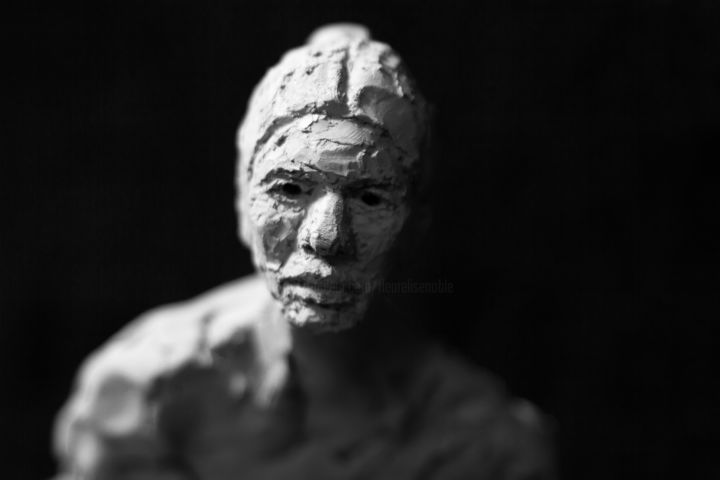 Sculpture intitulée "Clay Face 32" par Fleur Elise Noble, Œuvre d'art originale, Terre cuite