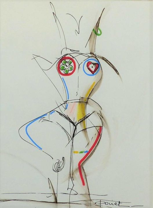 Peinture intitulée "La danse" par Artea, Œuvre d'art originale