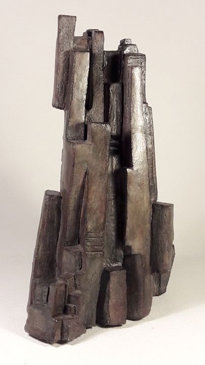 Sculpture titled "Sans titre" by Florence Faure, Original Artwork, Terra cotta