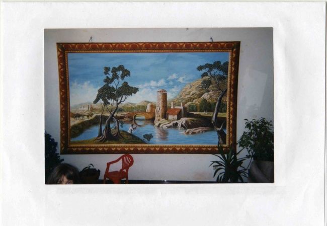 Pintura titulada "tapisserie_18a_me__…" por Florence Chapelle, Obra de arte original