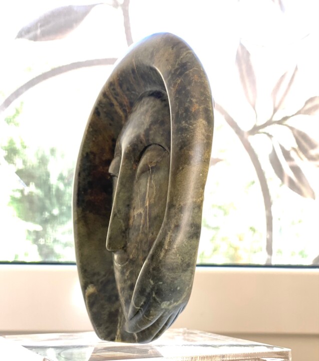 Escultura titulada "ADÉONA" por Florence   Duet, Obra de arte original, Piedra