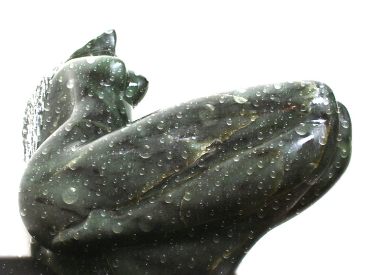 Sculptuur getiteld "ECUME DE L' AME 4" door Florence   Duet, Origineel Kunstwerk, Steen