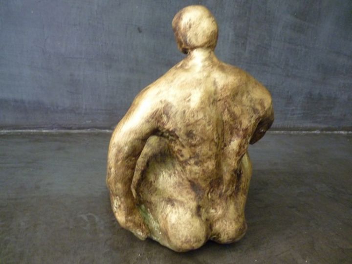 Sculpture intitulée "Appolon - sculpture…" par Florence Diot, Œuvre d'art originale, Céramique