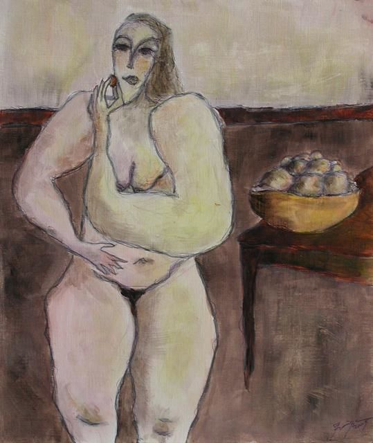 Peinture intitulée "la diete" par Florence Fraisse, Œuvre d'art originale