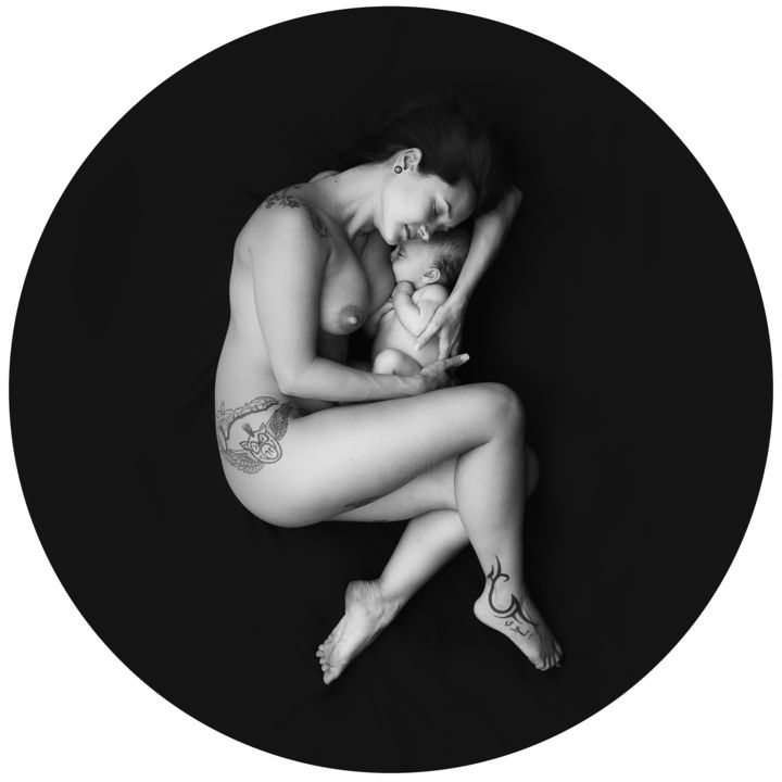 Fotografia intitolato "Birth" da Florence Lg, Opera d'arte originale