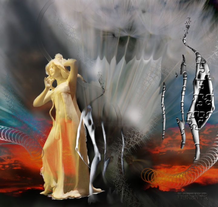 Digital Arts titled "essence d'homme" by Florence Tyrant, Original Artwork