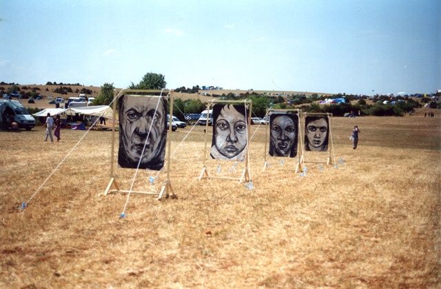 "alignement" başlıklı Tablo Florent Prudent Cécile Rateau tarafından, Orijinal sanat