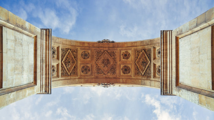 Photographie intitulée "Paris - Porte Saint…" par Florent Siegenthaler, Œuvre d'art originale, Photographie numérique