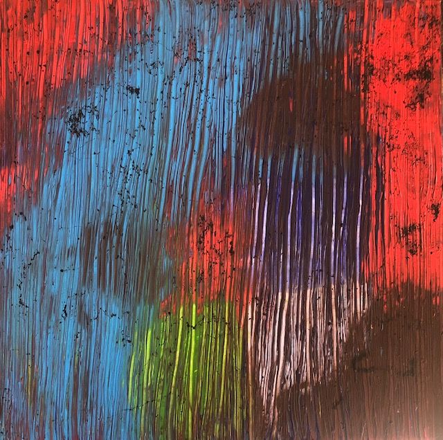 Painting titled "Colors" by Flojo, Original Artwork, Acrylic