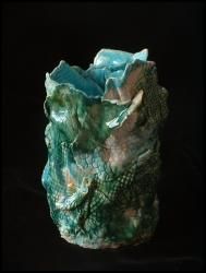 Sculpture intitulée "Vase" par Britta Fluevog, Œuvre d'art originale