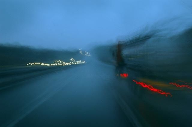 Photographie intitulée "Autoroute 2" par Franck Mahia, Œuvre d'art originale,
