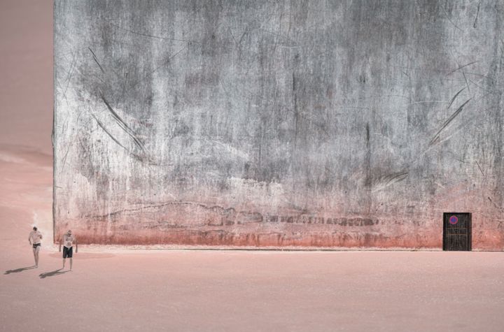 Photographie intitulée "canicule" par Jean-Charles Folliet, Œuvre d'art originale, Photographie numérique Monté sur Aluminium