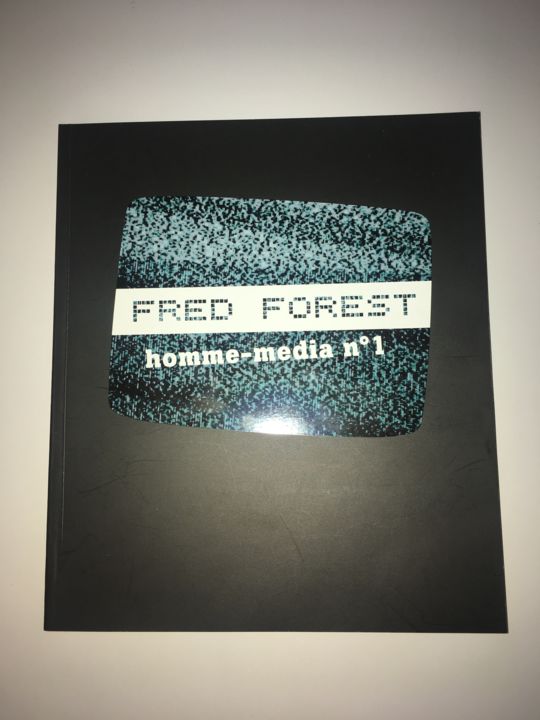 Malerei mit dem Titel "Fred Forest - Homme…" von Fred Forest, Original-Kunstwerk, Kugelschreiber