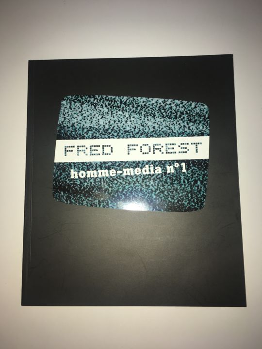 Painting titled "Fred Forest - Homme…" by Fred Forest, Original Artwork, Ballpoint pen