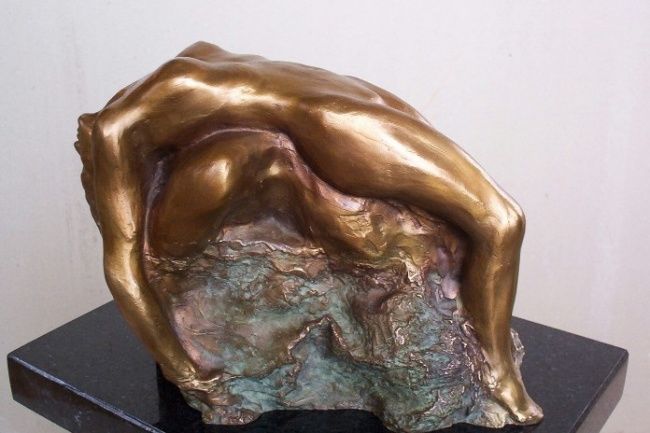 Sculpture intitulée "Dorsade" par Fortin, Œuvre d'art originale,