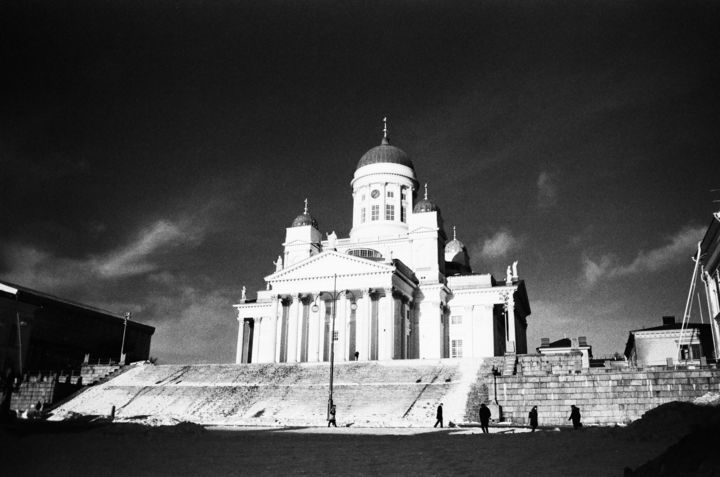 Fotografie mit dem Titel ""The cathedral". se…" von Andrei Korolev, Original-Kunstwerk, Analog Fotografie