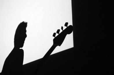Photography titled "guitarist shadow" by Nehru Suleyman, Original Artwork