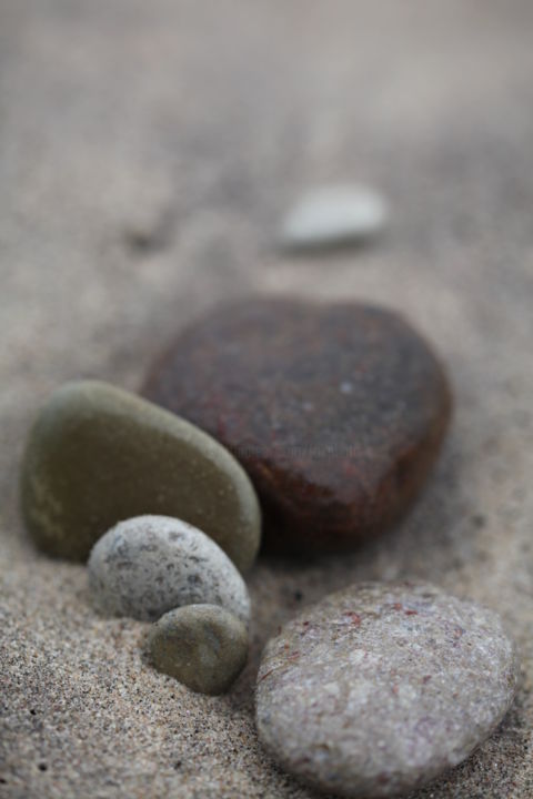 Photography titled "Sea Stones" by Endo Fox, Original Artwork