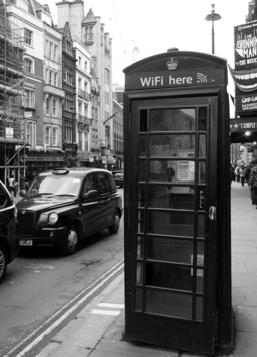 Fotografia intitolato "London" da Florence Pouget-Landrieu, Opera d'arte originale, Fotografia digitale