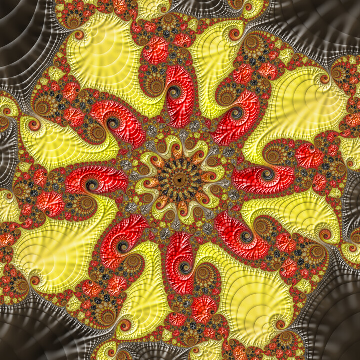 Spiral, Digital Arts by Fractal Art By Nitisara