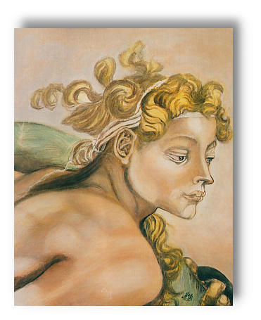 Pittura intitolato "La bellezza svelata" da Catola  Maria Francesca /"May", Opera d'arte originale