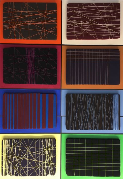 "Untitle" başlıklı Tekstil Sanatı Francesca Scesa tarafından, Orijinal sanat, İplik Sanatı