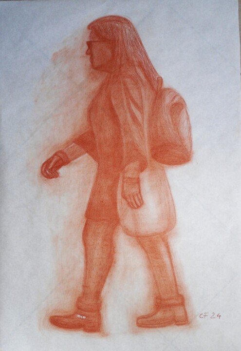 Drawing,  39.4x27.6 in 