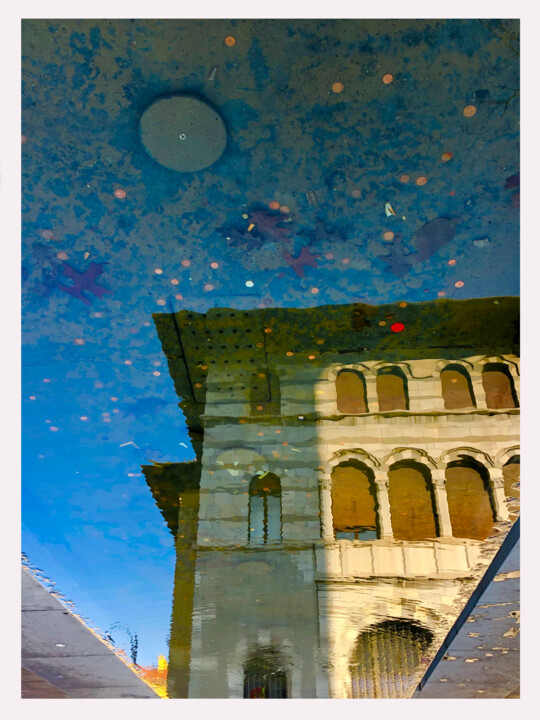 Fotografie mit dem Titel "Palazzo Plinio nell…" von Francesco Fontana, Original-Kunstwerk, Digitale Fotografie Auf Keilrahme…