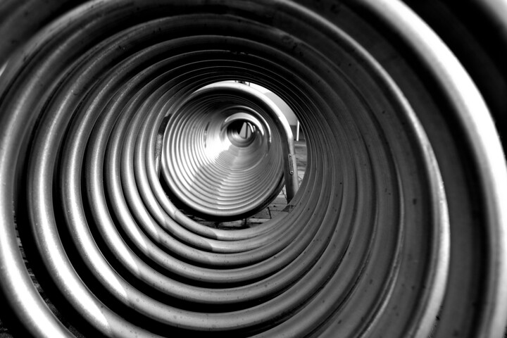 Fotografia intitolato "Spirale" da Francesco Palmi, Opera d'arte originale, Fotografia digitale