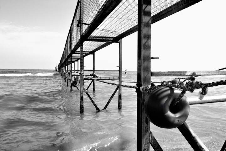 Fotografia intitolato "Sguardi sul mare -…" da Francesco Palmi, Opera d'arte originale, Fotografia digitale