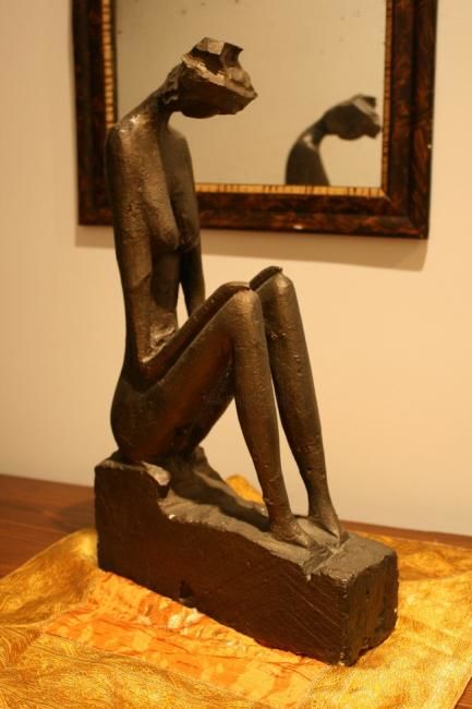 Sculpture titled "tufo 3 - 1" by Francesco Mestria, Original Artwork, Stone