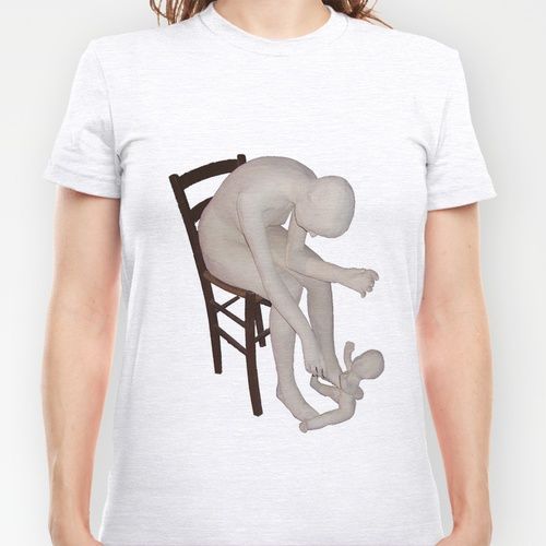 Artesanato intitulada "t-shirt 8" por Francesco Mestria, Obras de arte originais