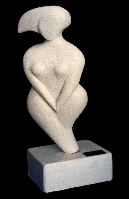 Rzeźba zatytułowany „CAPELLI AL VENTO” autorstwa Francesco Mestria, Oryginalna praca