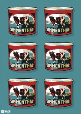 Digital Arts titled "Simmenthal Meat N. 1" by Francesco Salerno, Original Artwork