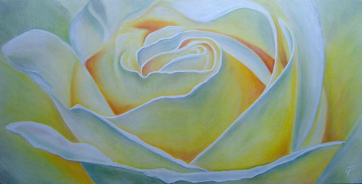 Pintura intitulada "Rosa, rosa, rosam.j…" por Francine Quié, Obras de arte originais, Outro